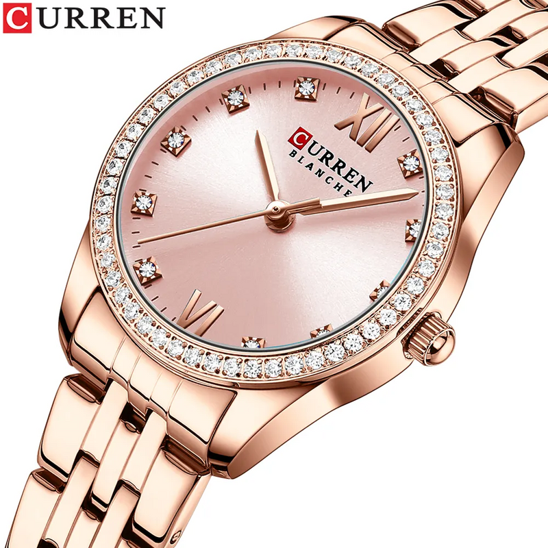 Reloj Curren 9086 en ACERO para Mujer