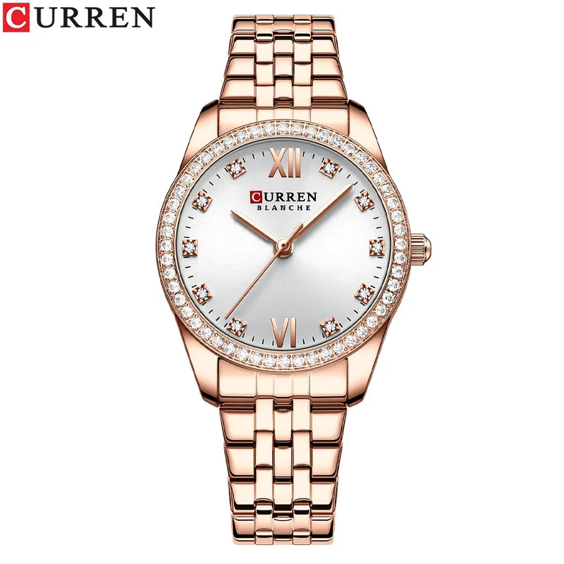 Reloj Curren 9086 en ACERO para Mujer